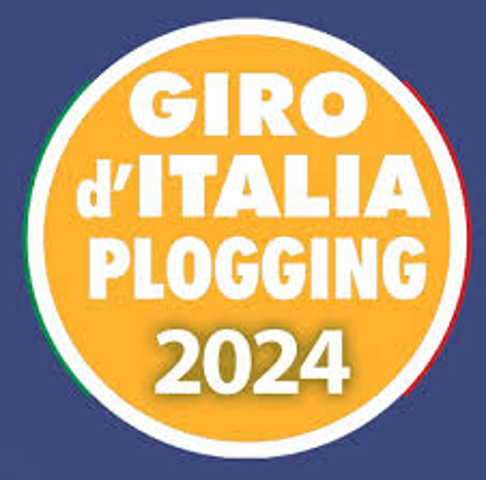 video sul Plogging in occasione del Giro d'Italia Plogging di domenica 19 maggio