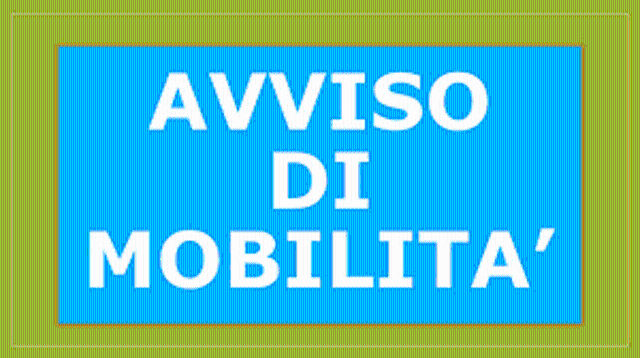 PROCEDURA DI MOBILITA’ ESTERNA AI SENSI DELL’ART. 30 DEL DLGS 165/2001 