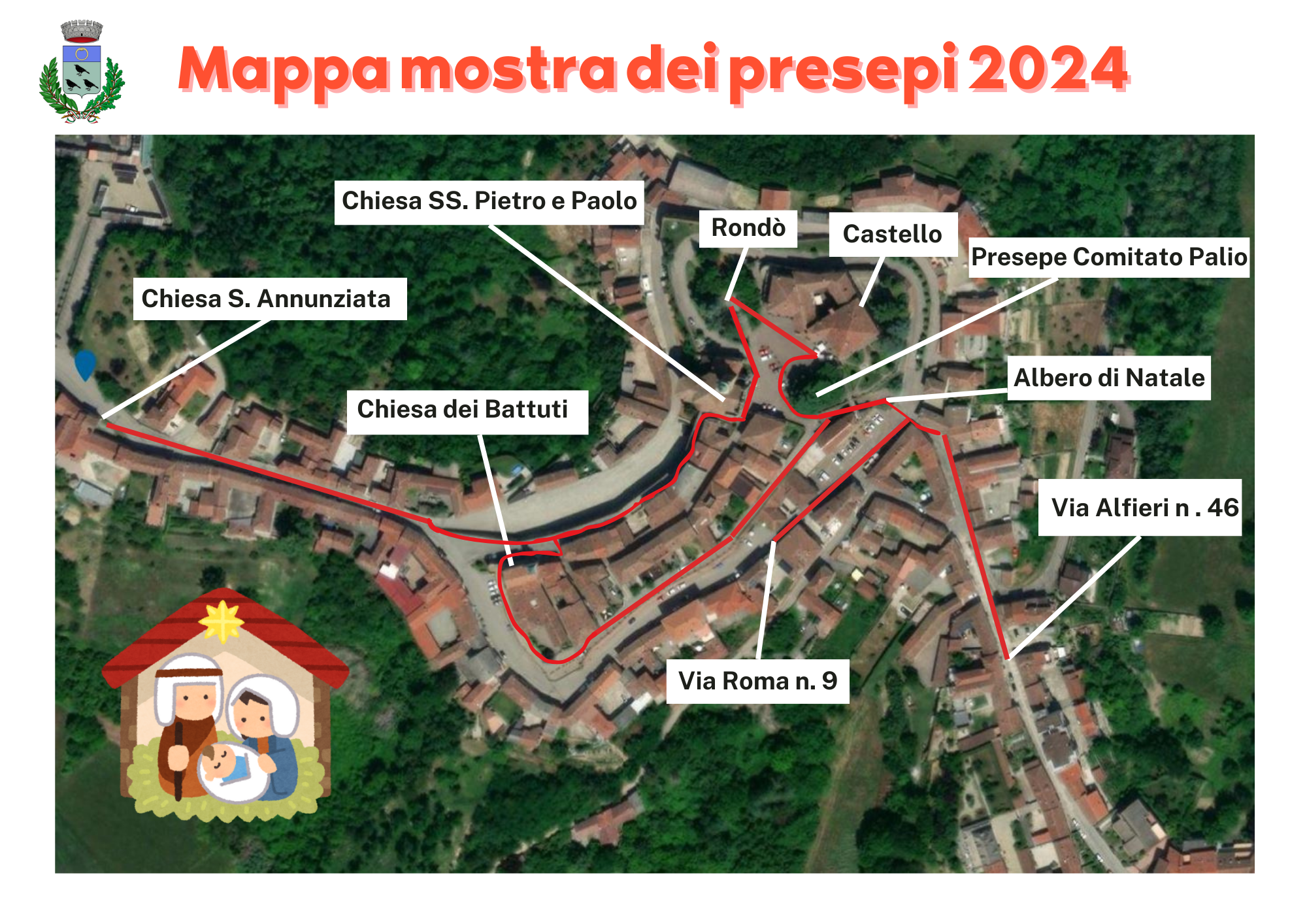 Mappe Mostra dei Presepi