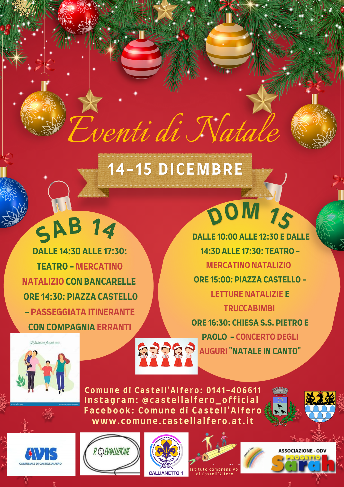 Eventi del weekend del 14-15 dicembre