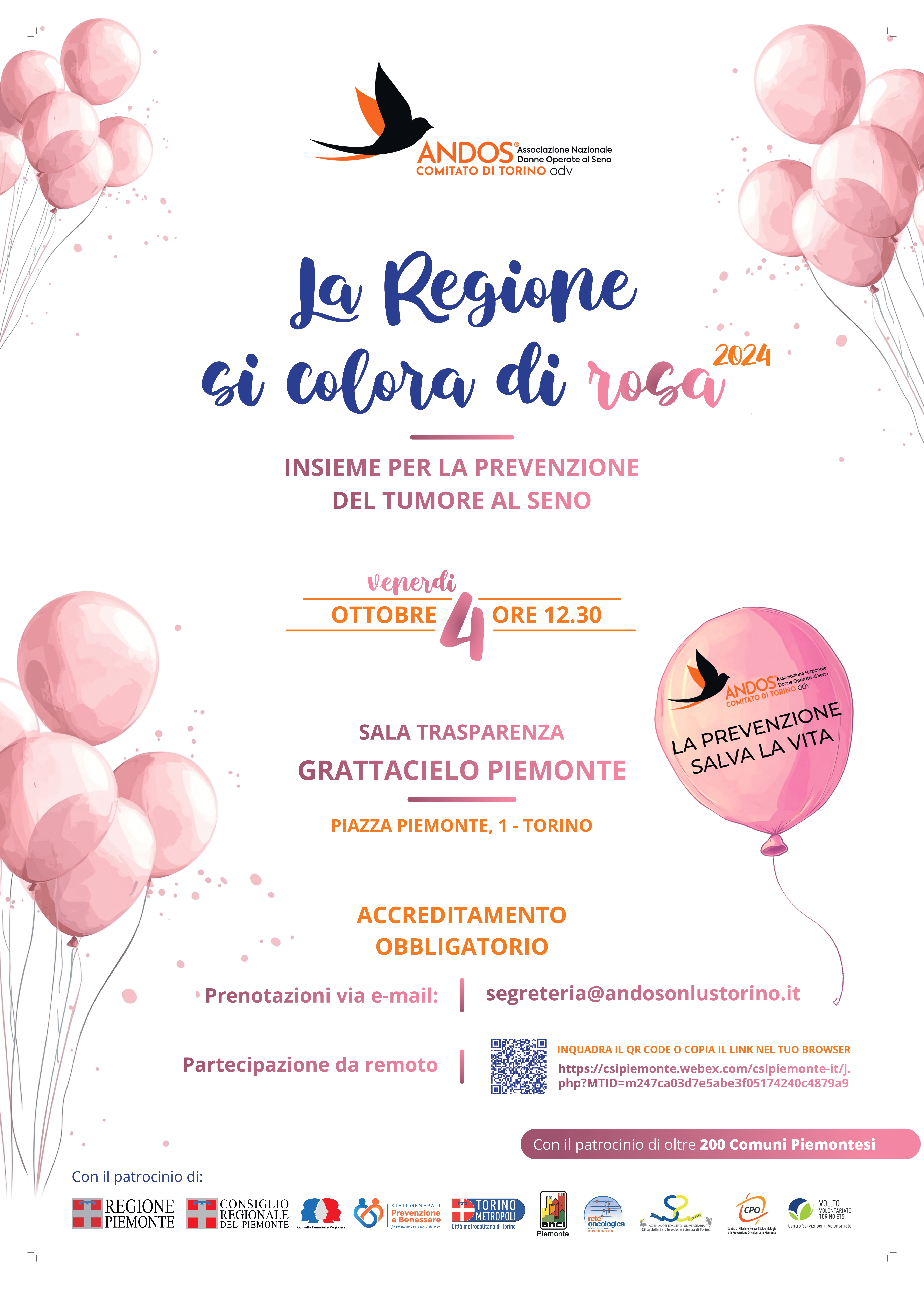 La Regione si Colora di Rosa